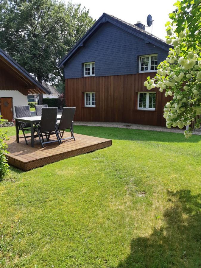 Ferienwohnung Haus Stein Monschau Buitenkant foto