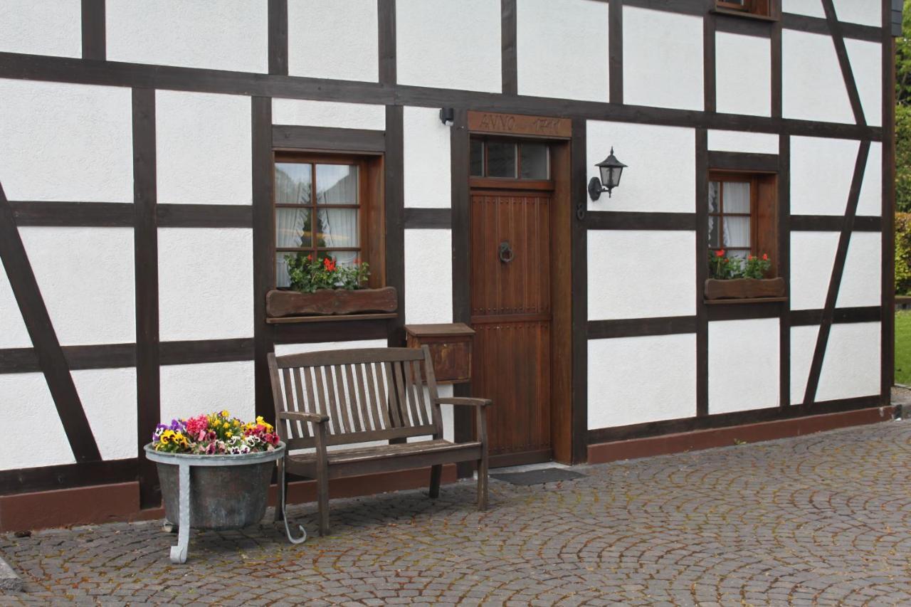 Ferienwohnung Haus Stein Monschau Buitenkant foto